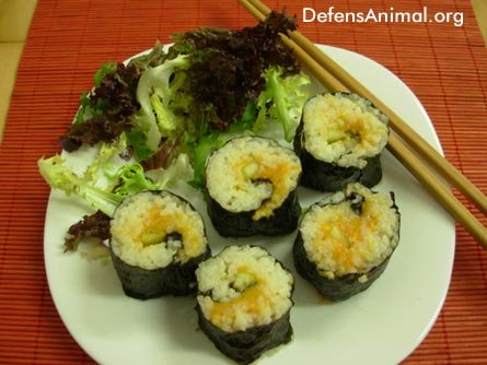 Receta Cocina – Sushi Vegano –